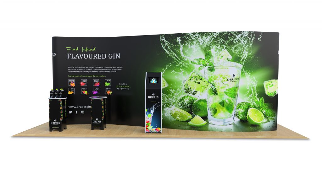 Adding iPad stands to your exhibition display can add another fun element