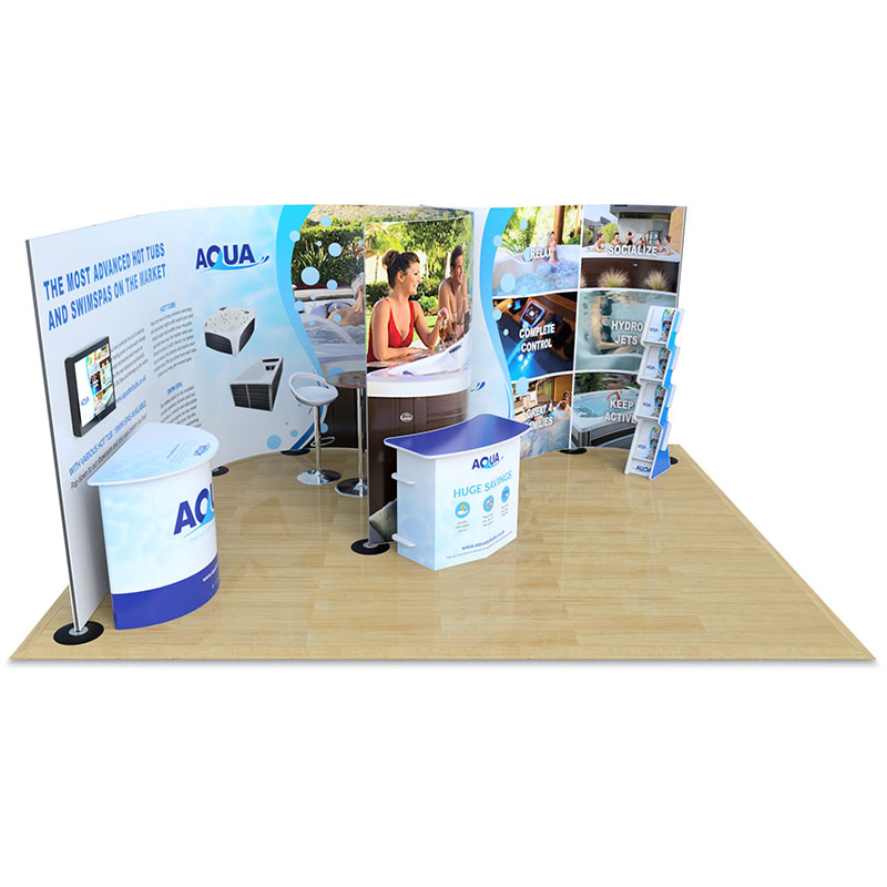 Flexible Streamline Display Stand