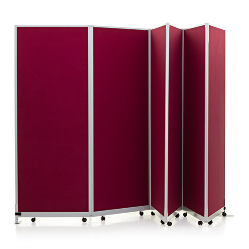 Foldable portable room dividers