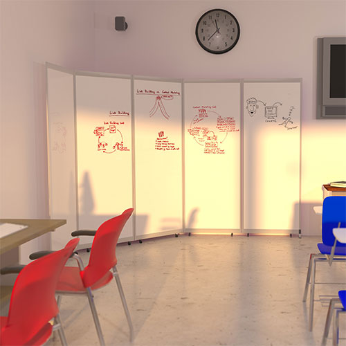 easy clean room divider