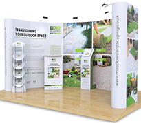 3m x 4m Exhibition Stands