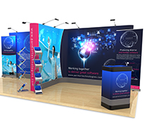 3m x 6m Exhibition Stands