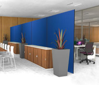 In-Stock Office Partitions