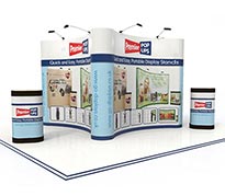 Island Pop Up Displays