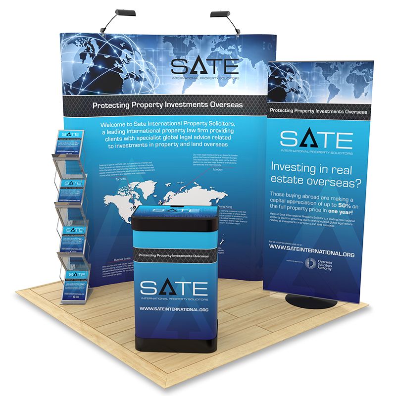 2m x 2m Pop Up Exhibition Stand