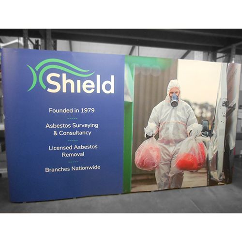 5m wide basic premier straight pop up stand kit