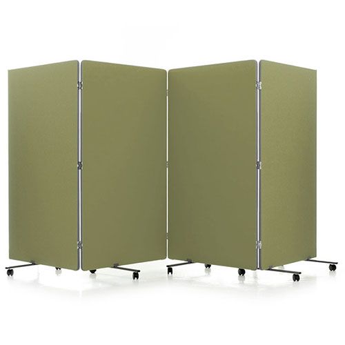 Flex-Screen Loop Nylon Foldable Room Divider 2m High
