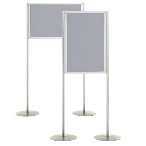 Universal+ 1 Small Panel Display Board upholstered in Universe Pinnable fabric