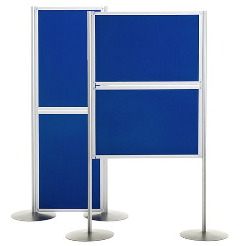Universal+ 2 Panel & Pole Display Board in Pinnable Universe Fabric