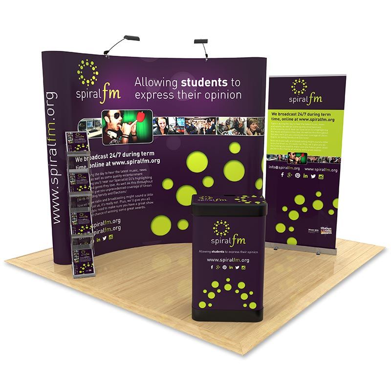 2m x 3m Exhibition Stand Design