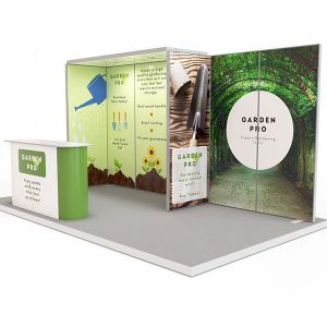 Exhibit Modular Exhibition Stand 3m x 5m Kit 2 with arch shelter