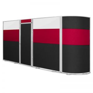 Concept Screens can be linked together to create office pods