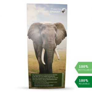 4.5mm cardboard banner, recyclable 