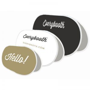Outdoor pop out banners, available in three sizes: small, medium and large
