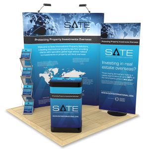 2m x 2m Pop Up Exhibition Stand