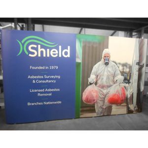 5m wide basic premier straight pop up stand kit