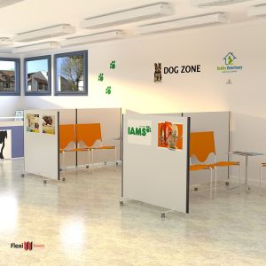 Laminate Dry Wipe Room Dividers