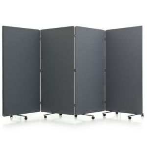 Flexi-Screen Folding Room Dividers 1.2m High