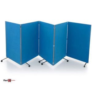 Flexi-Screen Loop Nylon Foldable Room Divider 1.2m High