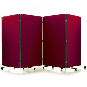 Flexi-Screen Loop Nylon Foldable Room Divider 1.5m High