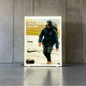 Lumax LED Lightbox 1500mm wide with double sided print