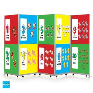 Mobi Printed Mobile Screens 1800mm High