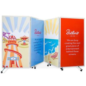 Printed Concertina Flexi-Screens