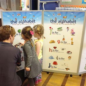 Mobi Printed Mobile Screens 1.2m High