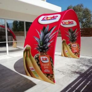 Tex-Flex Curved Arch Display