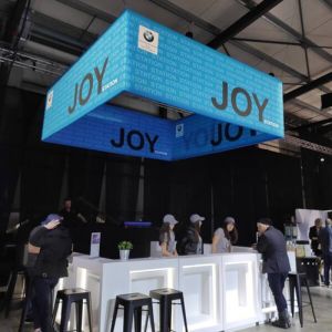 Tex-Flex Square Hanging Exhibition Sign