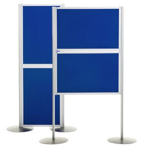 Universal+ 2 Panel & Pole Display Board in Pinnable Universe Fabric