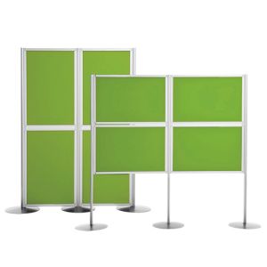 Universal+ 4 Panel & Pole Display Board in Pinnable Universe Fabric