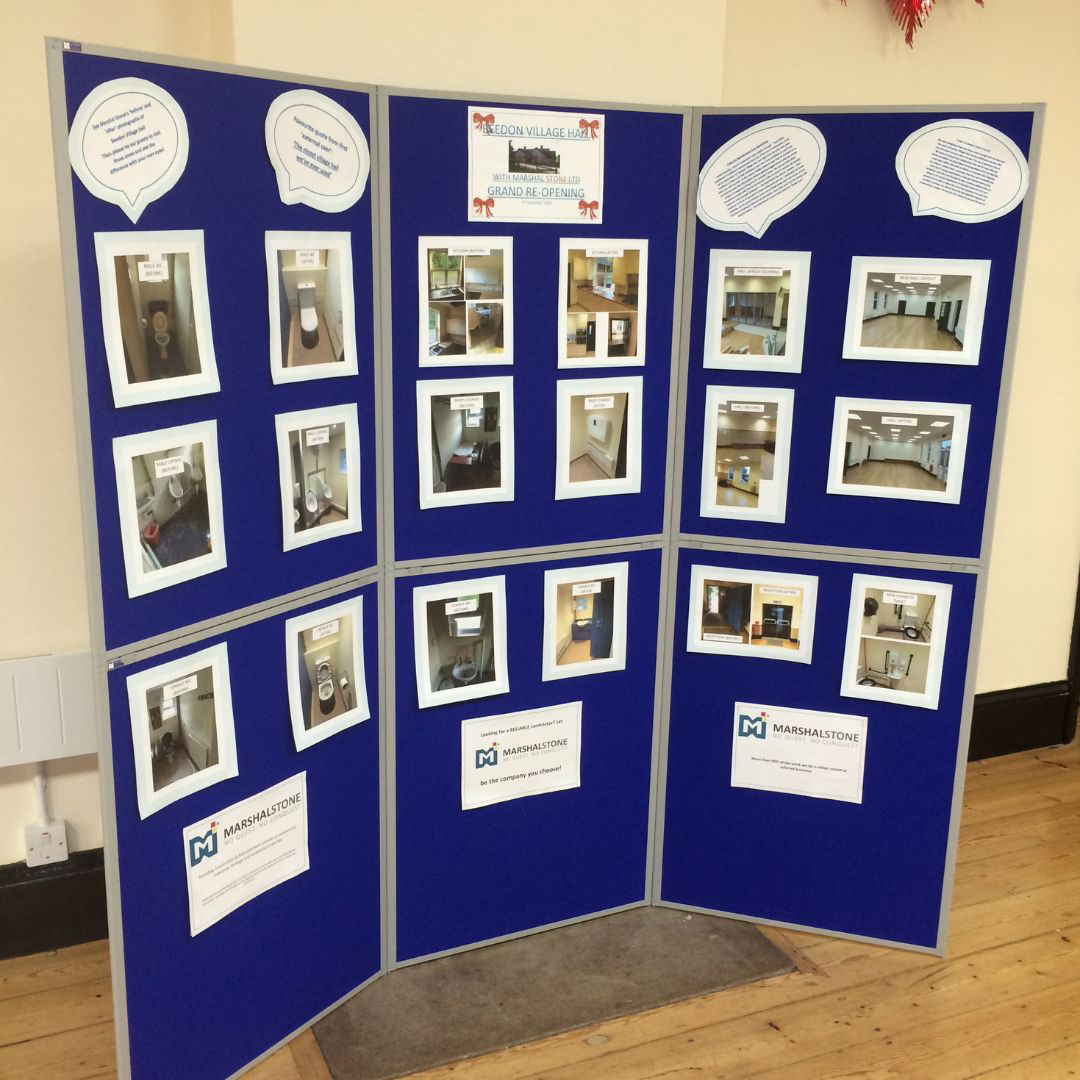 Affordable notice boards