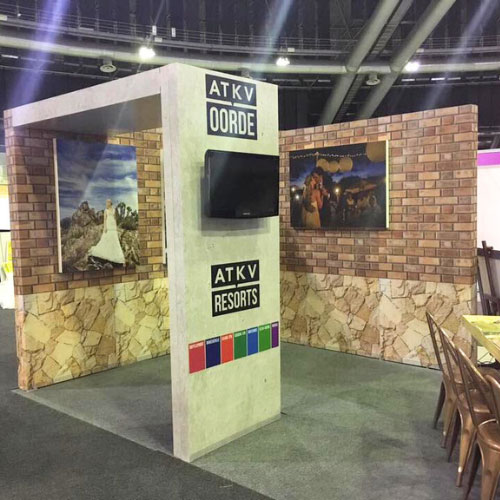 Eco-friendly L Shape Display Stand