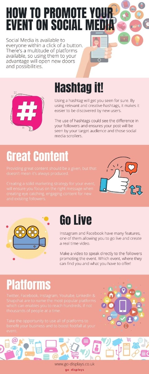 how to promote your event on social media