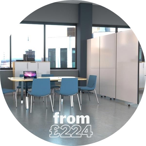 Laminate, Easy Clean Room Dividers