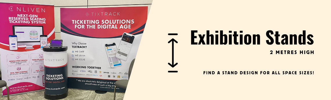 2m high exhibition stands 