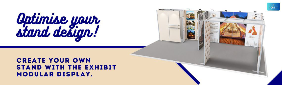 Exhibit Modular Exhibition Stands, new and exclusive to Go Displays