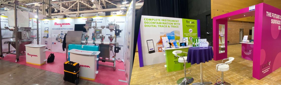 modular exhibition stand displays from Go Displays