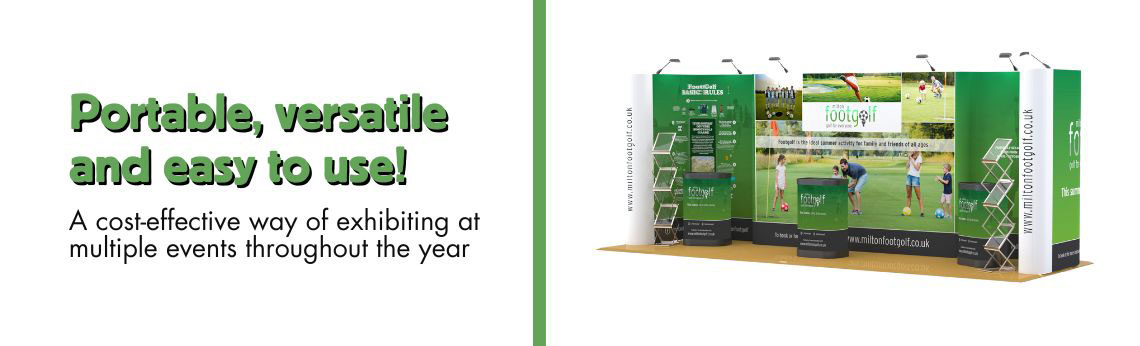 Versatile Pop Up Exhibition Stands
