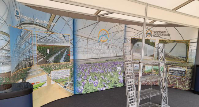 Straight & curved Pop Up Display Stands