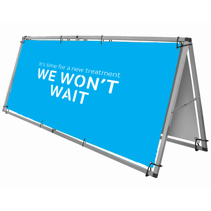 custom branded a banner signs