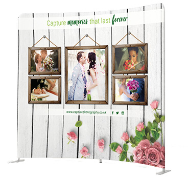 Fabric displays and exhibition stands