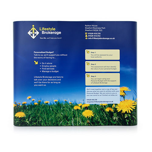 Pop Up Exhibition Walls, manufactured by Go Displays
