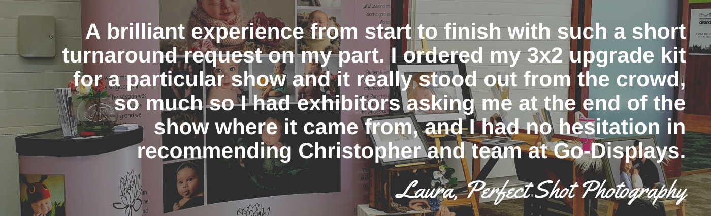 Pop Up exhibition display review