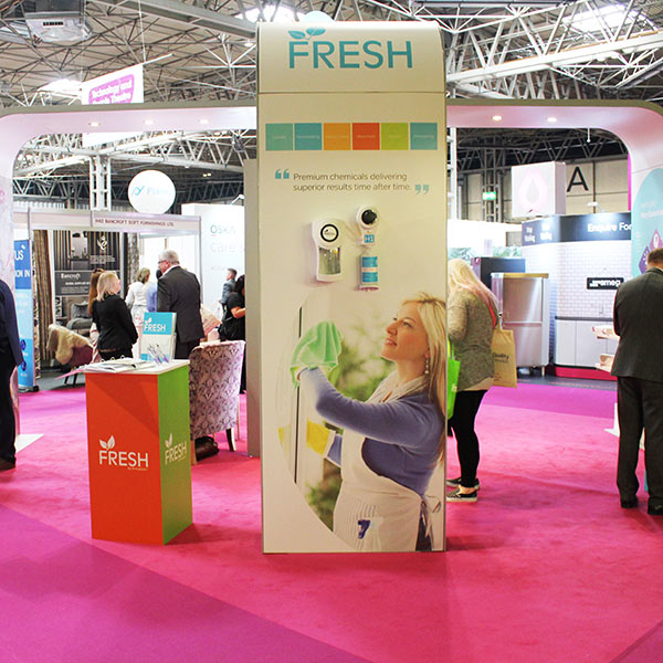 Countrywide Healthcare Pro Hire Exhibition Stand