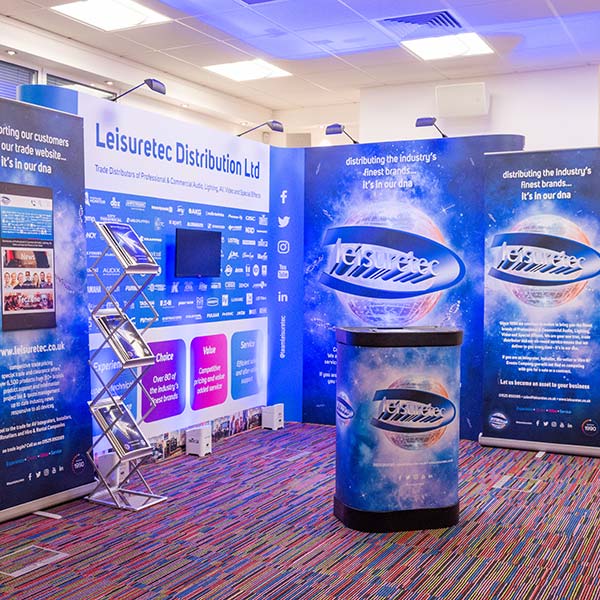 Leisuretec Distribution Exhibition Stand