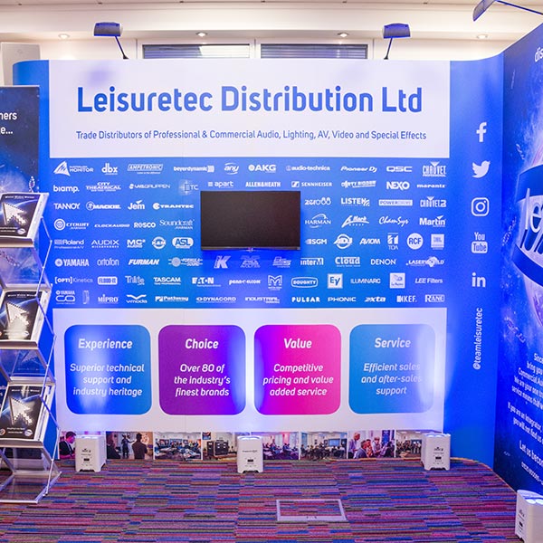 Leisuretec Distribution Exhibition Stand