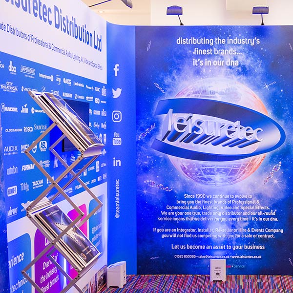 Leisuretec Distribution Exhibition Stand