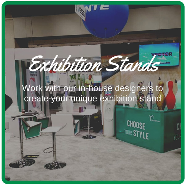 Exhibition Stands manufactured from Xanita